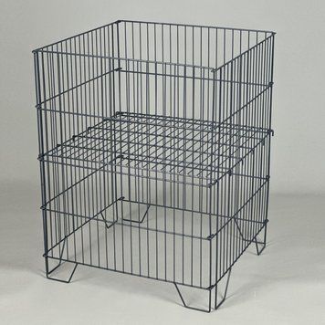 Корзина для товарів "Фокс" 600х600х800 (графіт) 2610860987 фото